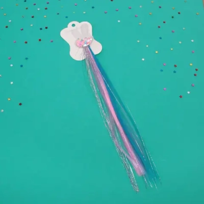 Зажимы для волос с нейлоном 1шт «World of magic - Зайчик Молли», 35*6 см