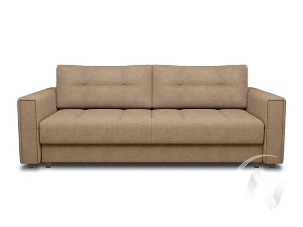 Диван прямой Манхеттен 2 (БД) тик-так LUMA 05 (бежевый)
