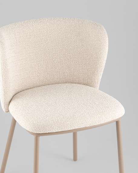 Стул Fluit, бежевый, бежевые ножки