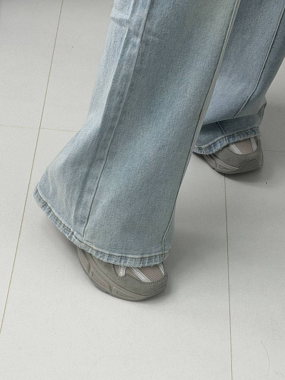 Брюки джинсовые женские арт. 73539-5 цвет "голубой"