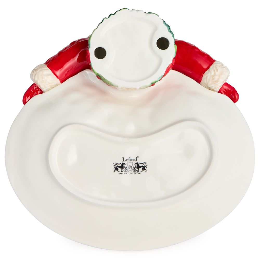 БЛЮДО LEFARD "ДЕД МОРОЗ" ГЛУБОКОЕ 22*21*12 СМ