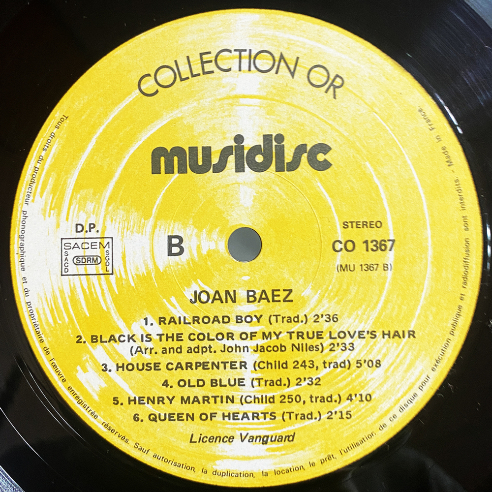 Joan Baez / Songbook (3LP)