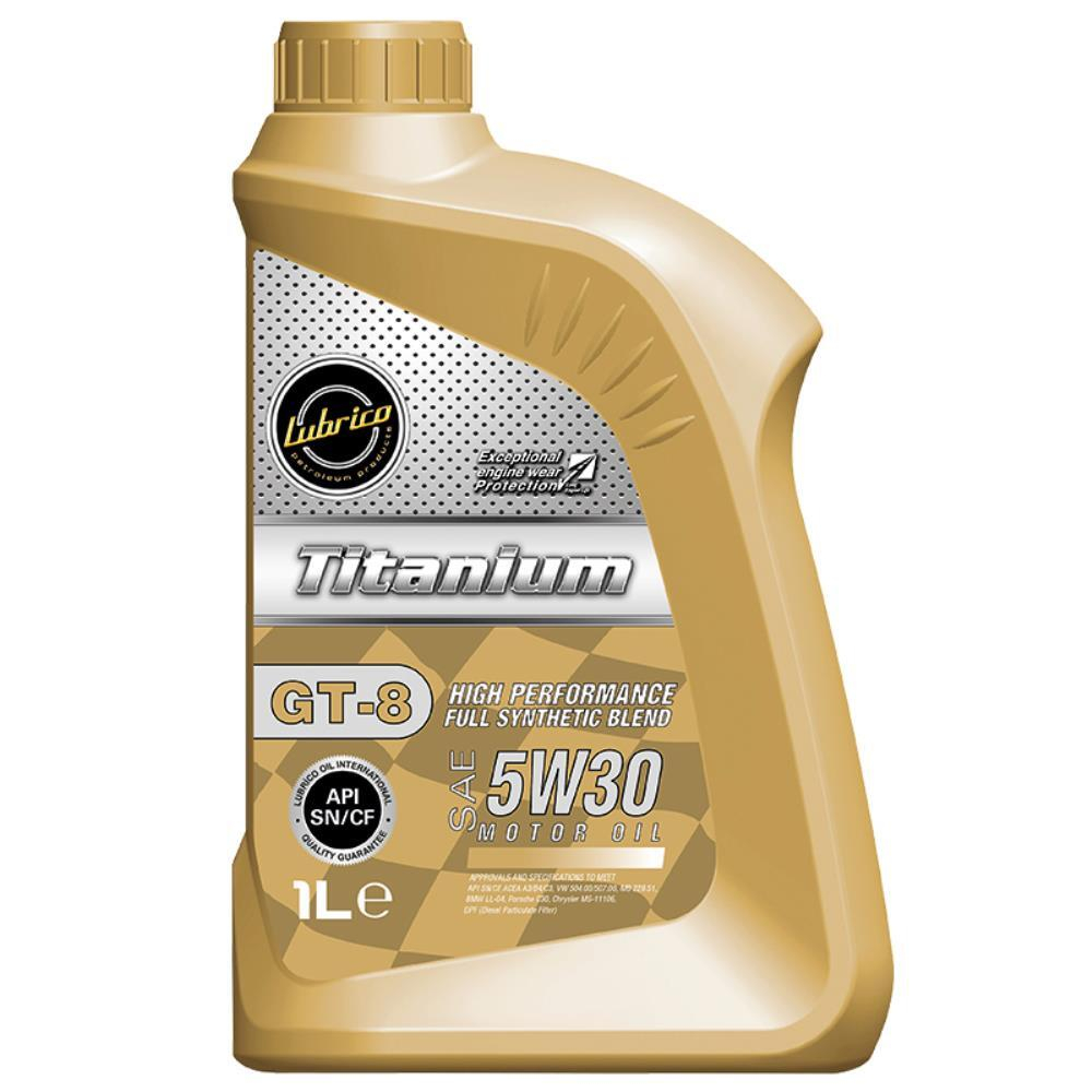 LUBRICO TITANIUM GT-8 5W30 SN/CF 1л синт