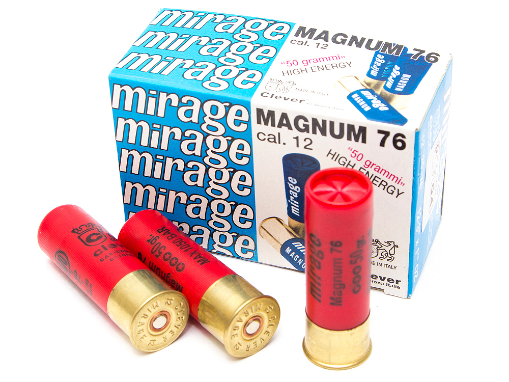 Патрон 12/76 №0000 Clever Magnum