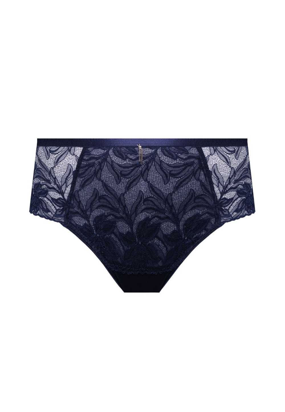 Трусики-слипы Simone с завышенной линией талии (Размер: XXL) (Цвет: темно-синий)