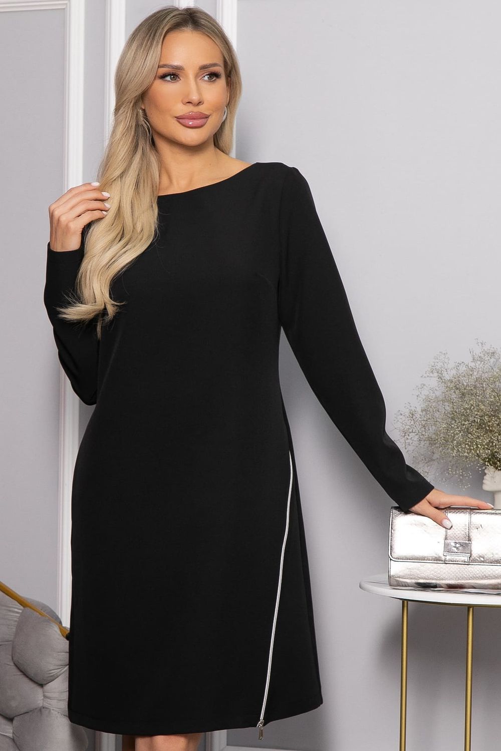 Платье Незнакомка (черное) П14517-30М LT Collection