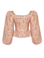 Golden peach top