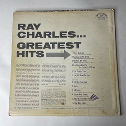 Винтажная виниловая пластинка LP Ray Charles, Greatest Hits (США 1962) Unchain My Heart