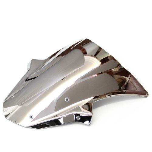 Ветровое стекло для мотоцикла Kawasaki Ninja ZX-10R 11-15 DoubleBubble Хром
