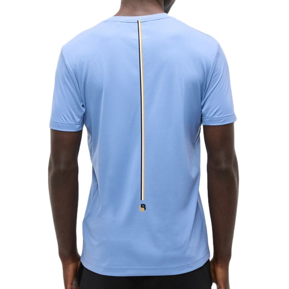 Мужская теннисная футболка BOSS TOC Spin Training - light/pastel blue