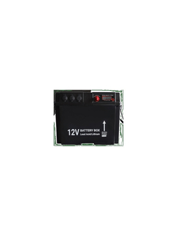 Бокс аккумуляторный 2xUSB, 2x12В, вольтметр с индикацией 420х250х330