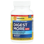 Renew Life, DigestMore™ Ultra, ферменты растительного происхождения, 90 вегетарианских капсул