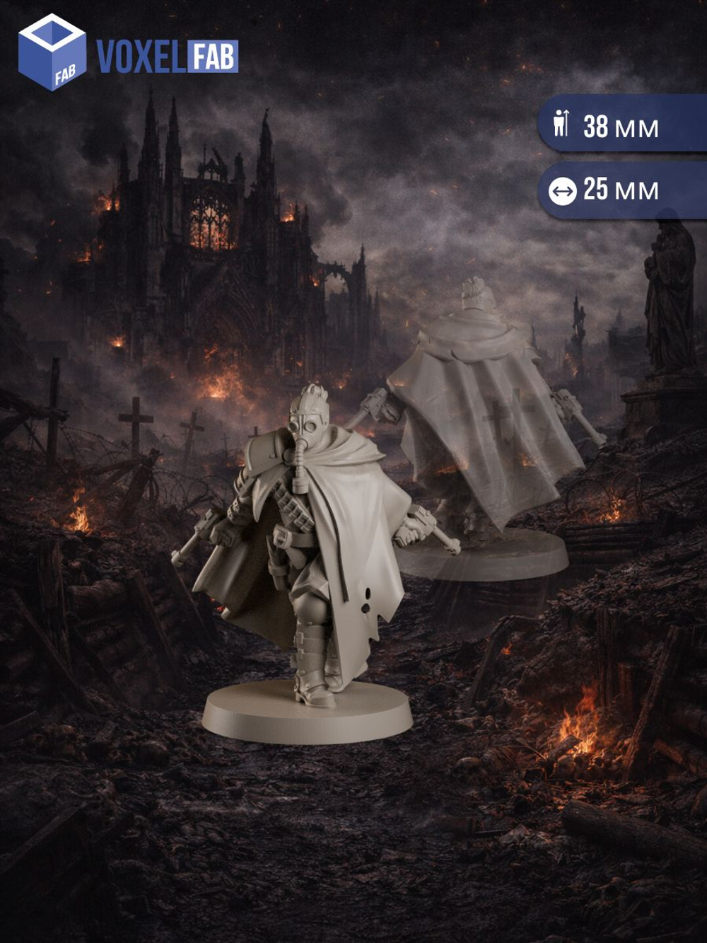 Стальные самураи Новая Антиохия миниатюры для настольных игр РНИ, Trench Crusade