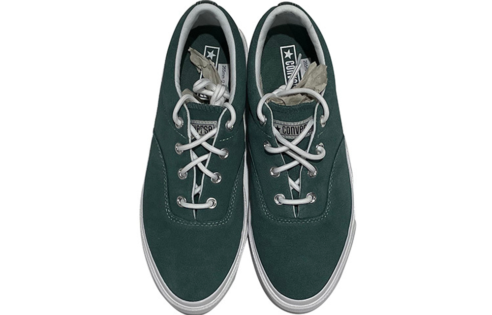 Converse Skidgrip Cvo Ox breathable low-top canvas shoes for men and women the same green