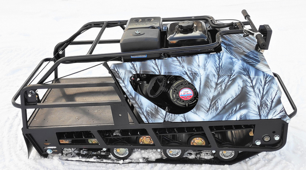 Мотобуксировщик Irondog (Железная собака) M600 20 Камуфляж Охотник