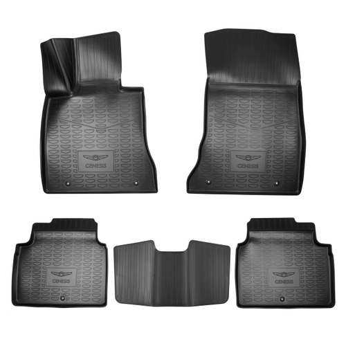 Ковры в салон Norplast для Genesis G80 III (2020-), Черный, арт.NPA11-C305-304