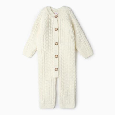 Комбинезон детский, р.68, молочный 9879154 (Уси Пуси)