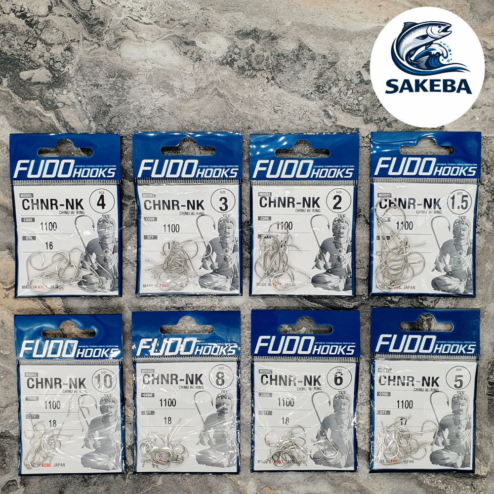 Крючки FUDO CHINU W/RING NK