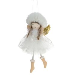 GAEM Изделие декоративное подвесное "Ангел", L8 W4 H17 см, 5в.