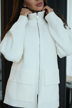 Кардиган на молнии