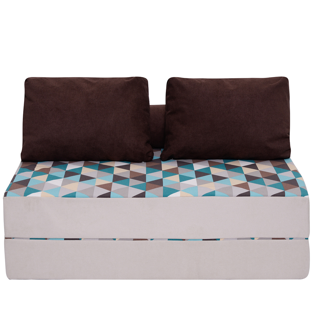 Бескаркасный Диван PuzzleBag Изумруд XL