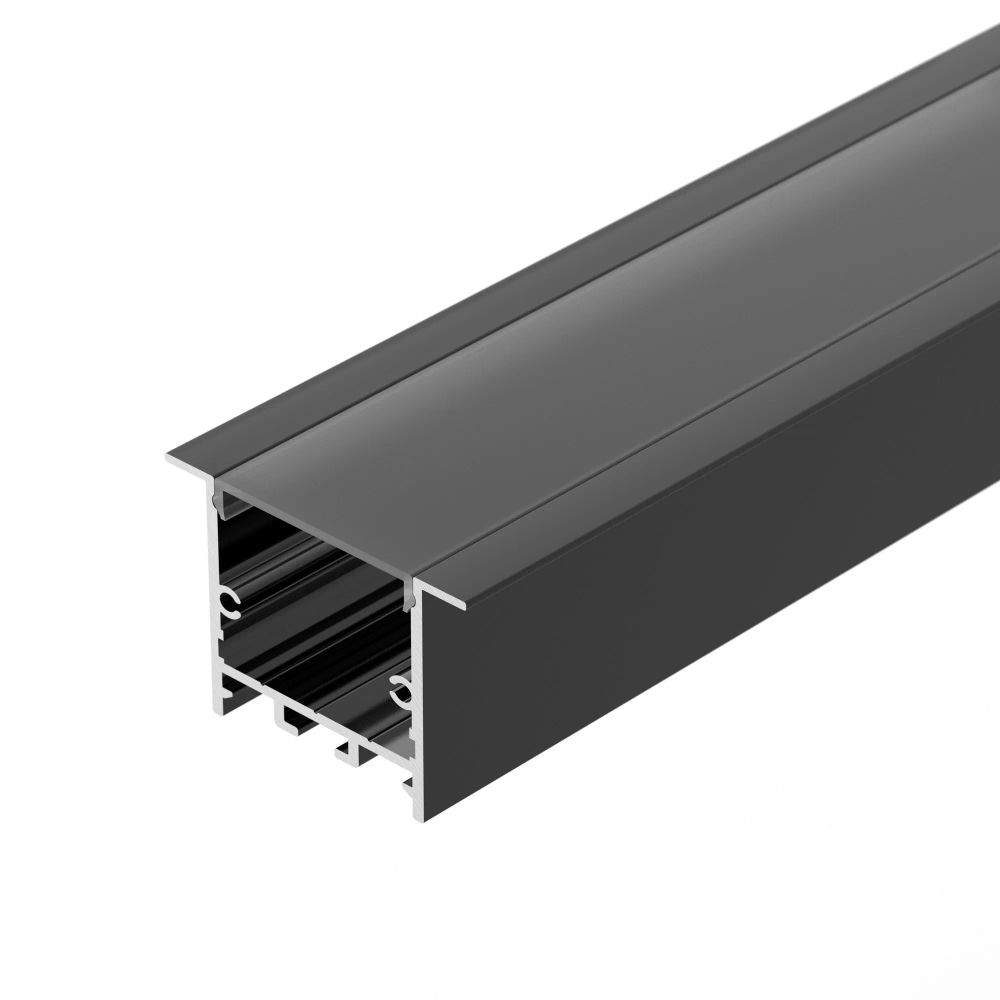 Профиль SL-LINIA49S-F-2000 ANOD BLACK (Arlight, Алюминий) 039389