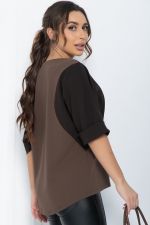 Блуза Санторини (шоколад) Б11999 LT Collection