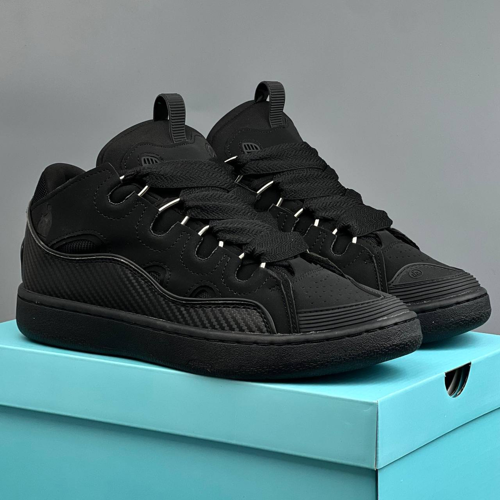 Кроссовки Lanvin Curb #408 (черн.)