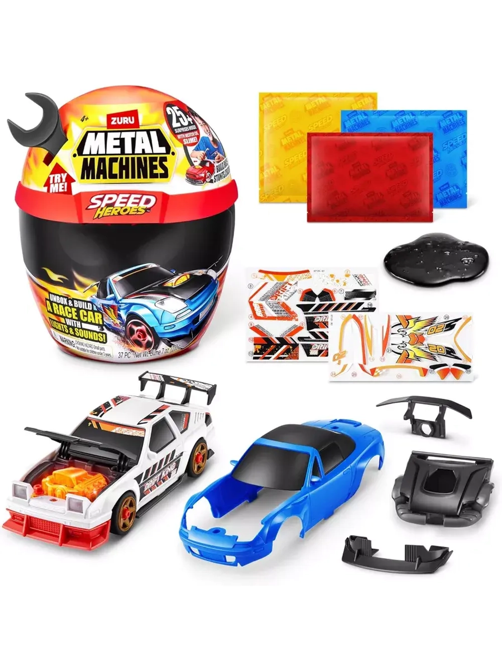 Набор игрушка Zuru Metal Machines Speed Heroes машинка