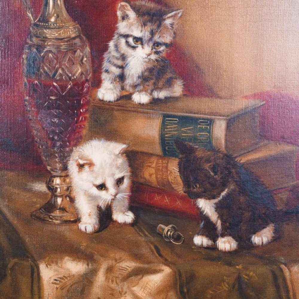 Картина «Три котенка»