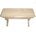 Скамейка из липы 1.2 м