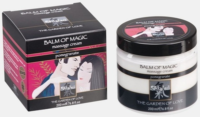 Массажный крем «Магическое удовольствие» с запахом граната, 200 мл.