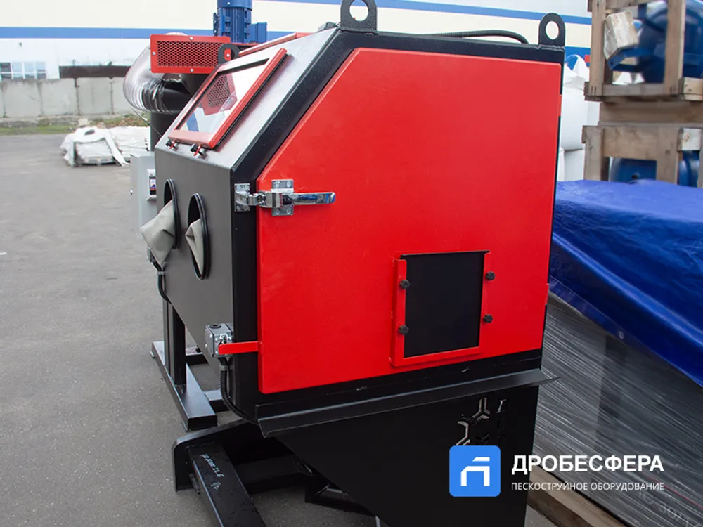 Пескоструйная камера PST КСО-110-И-ФВР-М с боковой загрузкой