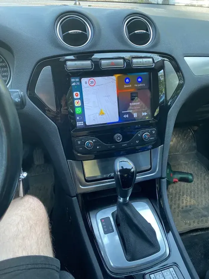 Магнитола для Ford Mondeo 4 2007-2010 - Kuberg QLed+2K, Android 14, TS105, Быстрейшая, CarPlay, SIM-слот
