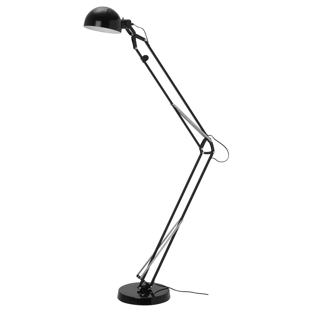 IKEA FORSÅ  (ИКЕА ФОРСÅ)  -  Напольный светильник, черный