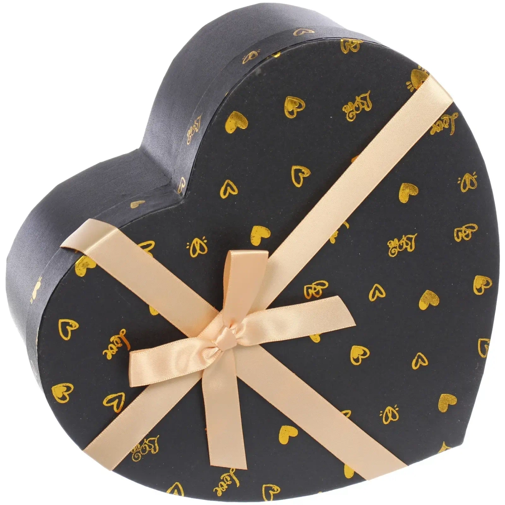 Коробка подарочная «Лучший подарок» 22*20*9 см, Черный