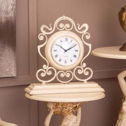 Часы настольные Аделаида Айвори