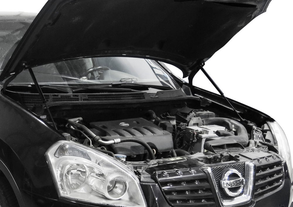 Упоры капота АвтоУпор для Nissan Qashqai I 2006-2014, 2 шт., UNIQAS012