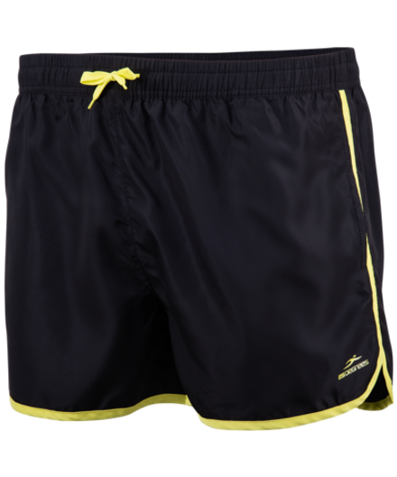 Шорты для плавания Station Black/Lime, полиэстер, детский