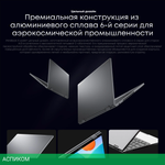 Ноутбук Chuwi MiniBook X N-series N150 16Gb SSD512Gb Intel Graphics 10.51" IPS Touch FHD+ (1920x1200) Windows 11 Home grey WiFi BT Cam 3800mAh