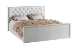 Кровать с настилом ДСП Модена МКР-2 160х200, ясень