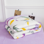 Комплект постельного белья Сатин с Одеялом (простынь на резинке) OBR111