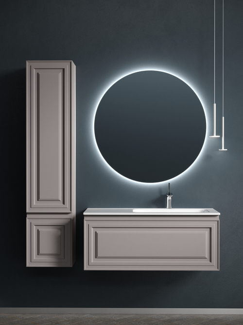 Тумба с раковиной Sancos Very 100 см VR100RSM правая, doha soft