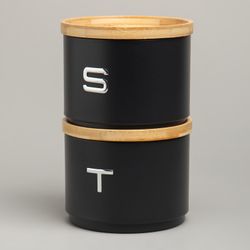 НАБОР БАНОК AGNESS ДЛЯ СЫПУЧИХ, 11Х16 СМ, ШТАБЕЛИРУЕМЫЕ