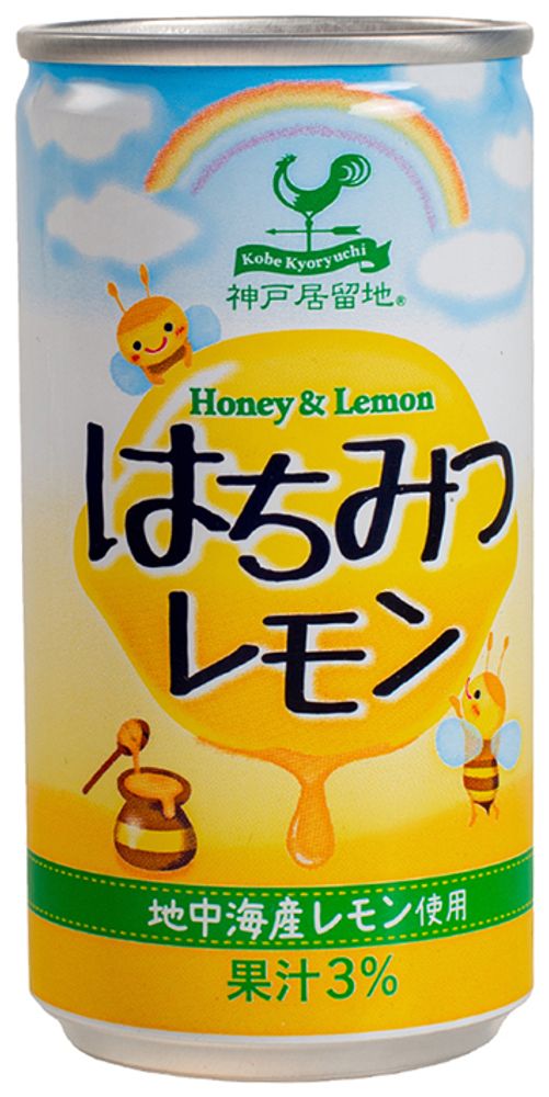 Напиток Kobe Kyoryuchi Honey and Lemon &quot;Мед и Лимон&quot; 0.185л - 15шт