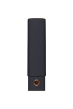 Мини-вибратор в форме помады Exomoon - 8,8 см. (Цвет: черный)