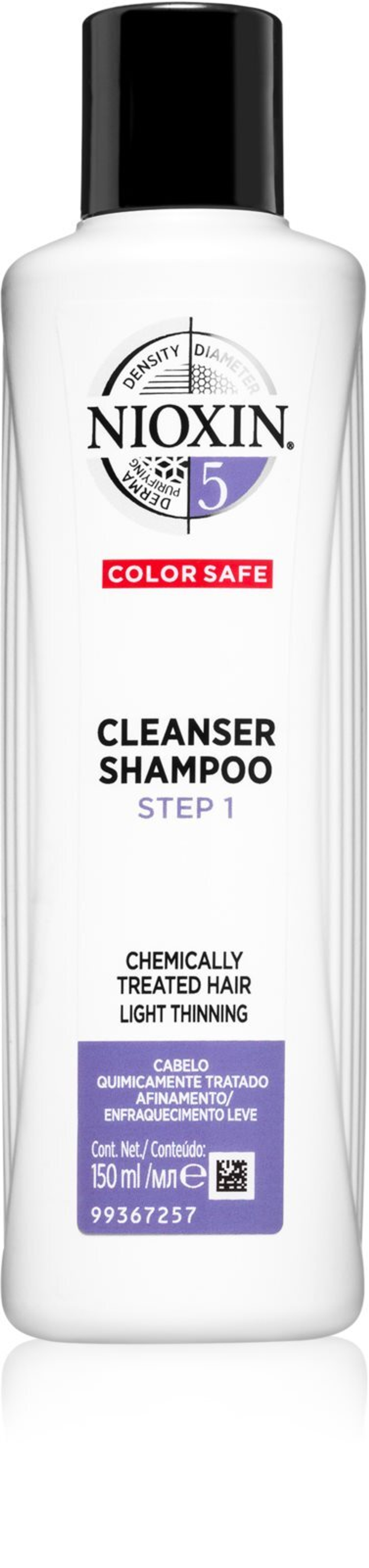 Nioxin System 5 Color Safe Chemically Treated Hair Light Thinning - набор унисекс (для нормального и грубого естественного выпадения волос и после химического ухода) /   / GTIN 8005610501420