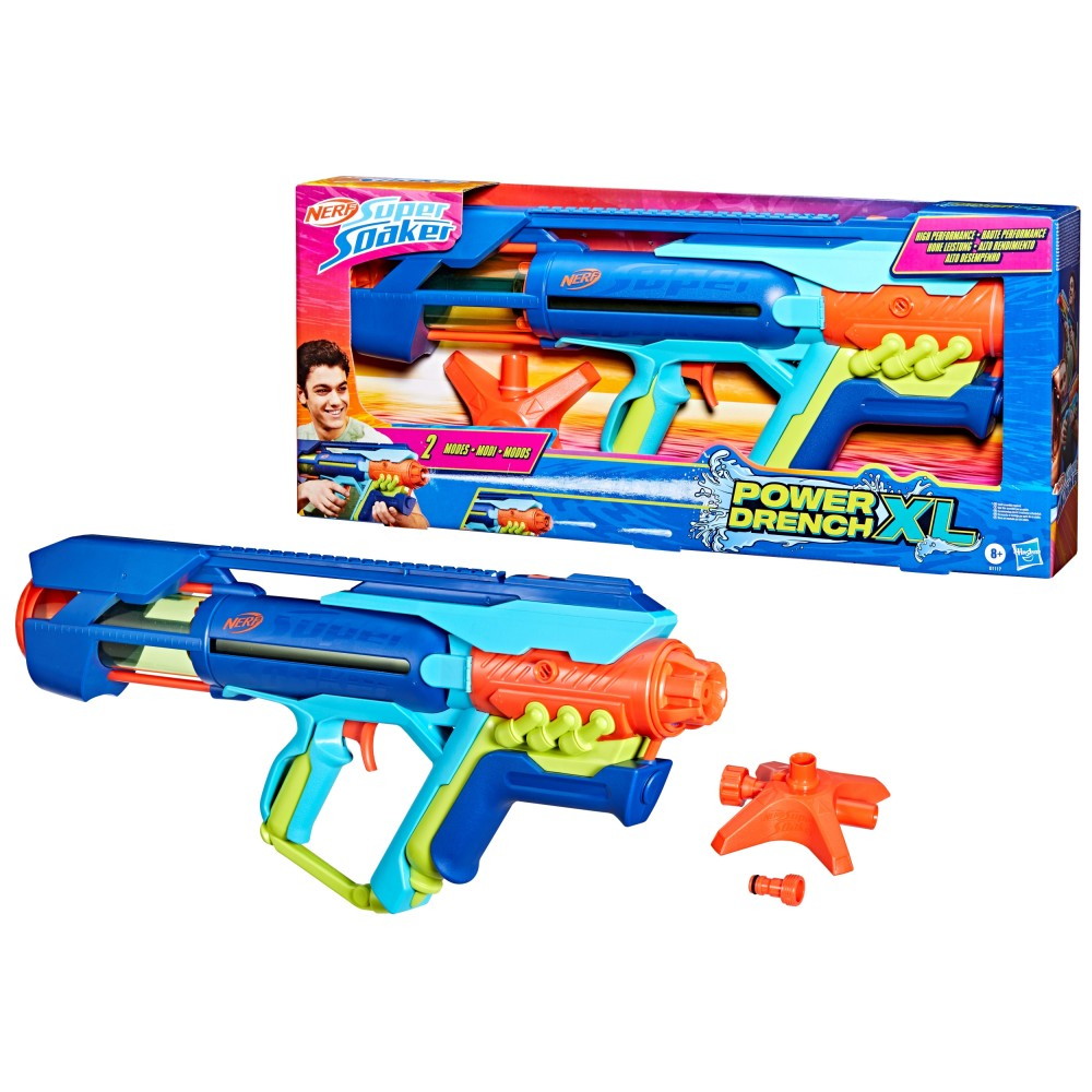 Hasbro G1117 — Водный бластер Nerf Super Soaker «Power Drench XL» G1117 — фото 1