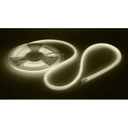 Лента светодиодная термостойкая для бани ЭРА LS2835-9,6-120-24-3000K-IP68-3 year-5m теплый белый | Светодиодная лента для бани и сауны 24В 3 года и аксессуары