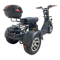 Электроскутер трехколесный CITYCOCO GT X11 PRO TRIKE 2024 Матовый черный